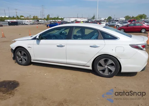 2016 Hyundai Sonata Plug-In Hybrid z USA, uszkodzony, nr VIN KMHE14L29GA021355